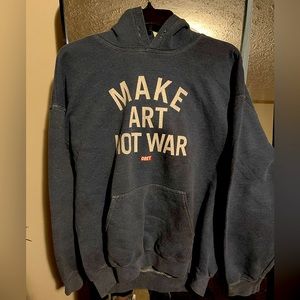 OBEY “make art not war” hoodie